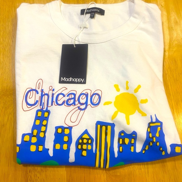Madhappy Chicago TShirt - Picture 1 of 3